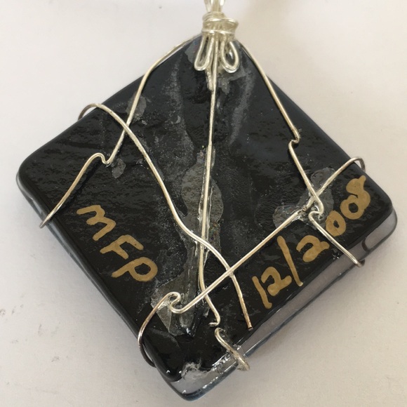 Artisan Handmade Layered Signed Pendant Necklace - Picture 4 of 7